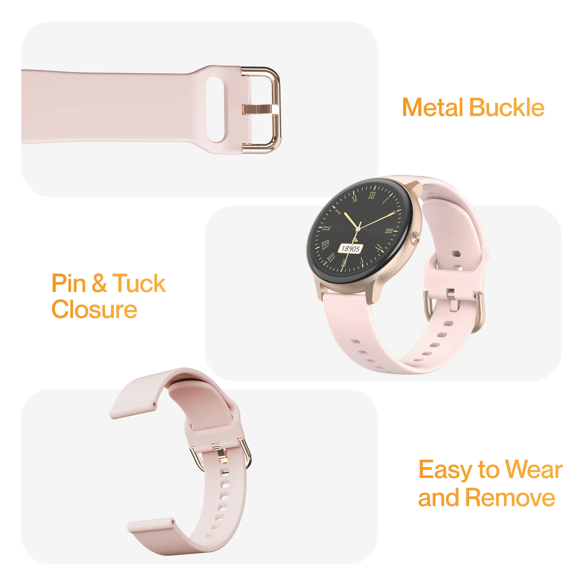 Ambrane 22mm Silicone Strap (Curve) - Image 14