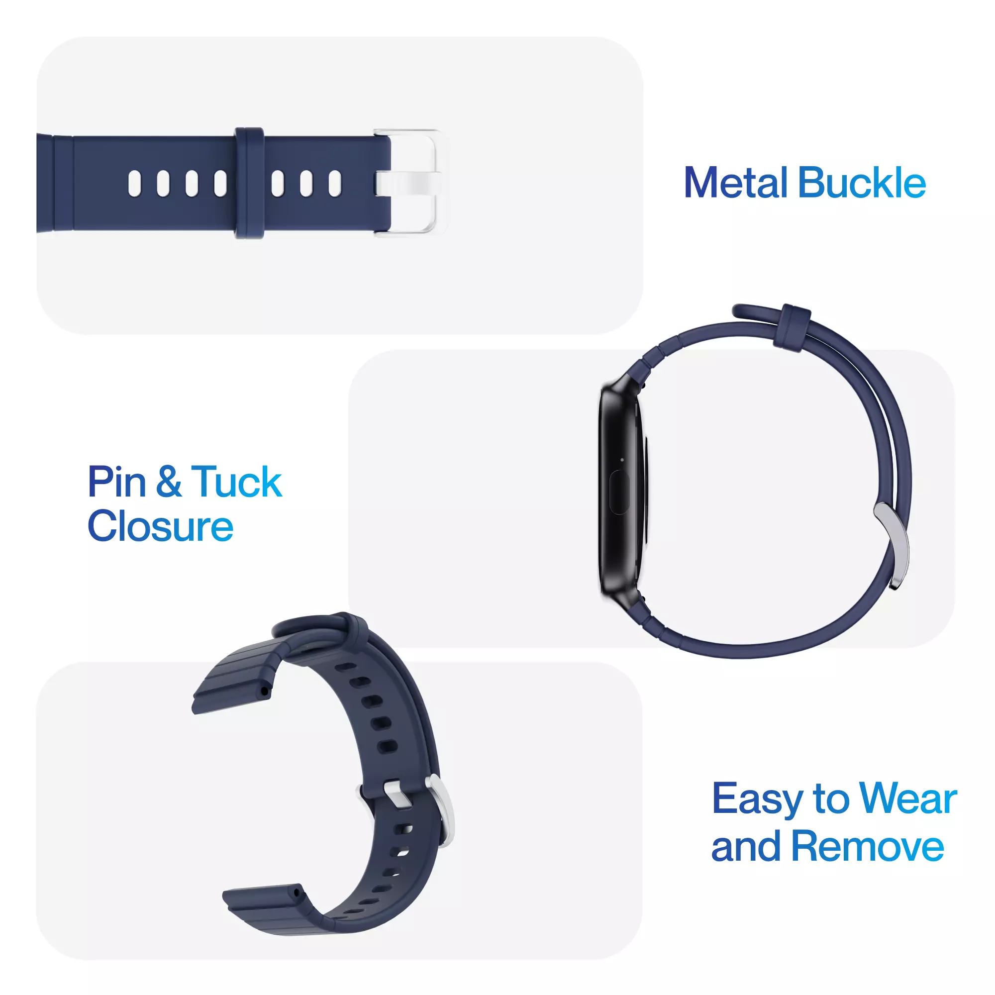 Ambrane 22mm Silicone Strap (Rugged) - Image 9